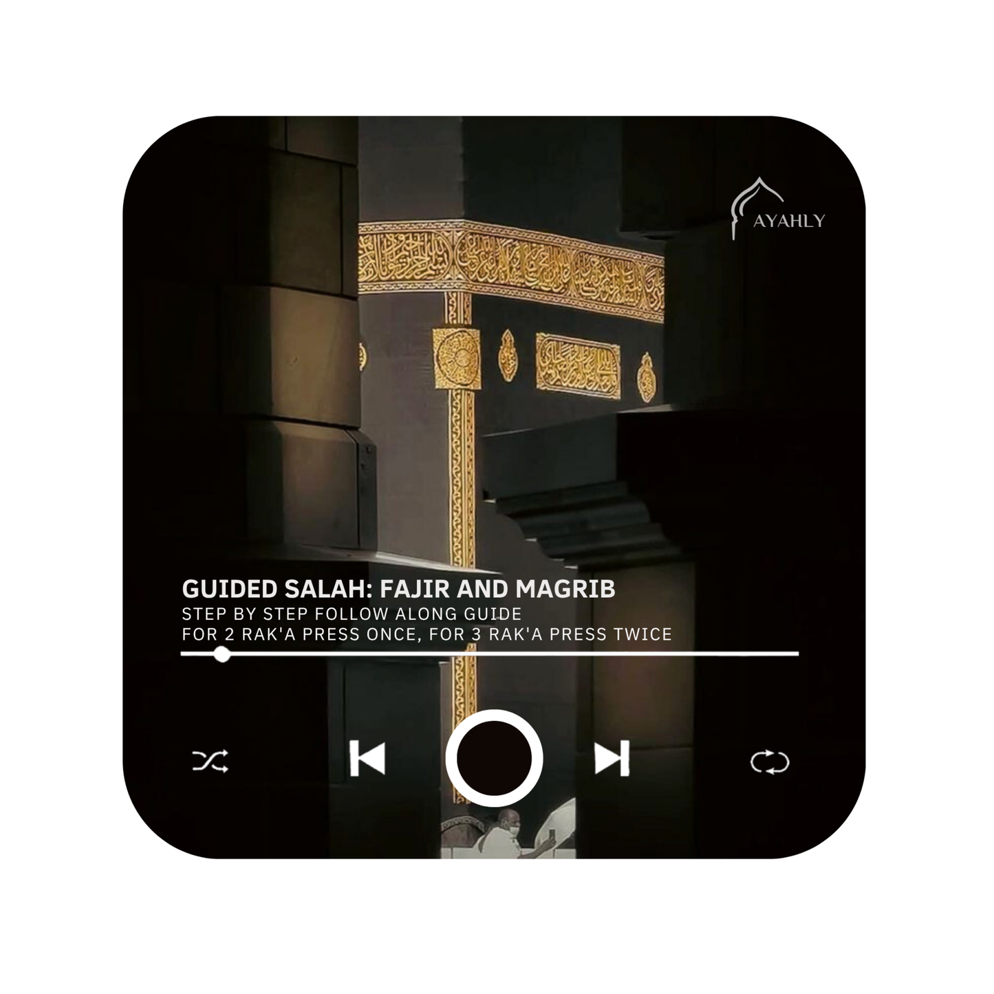 Quran Speaker Magnet V 1.0: Guided Salah (2 and 3 rakka)